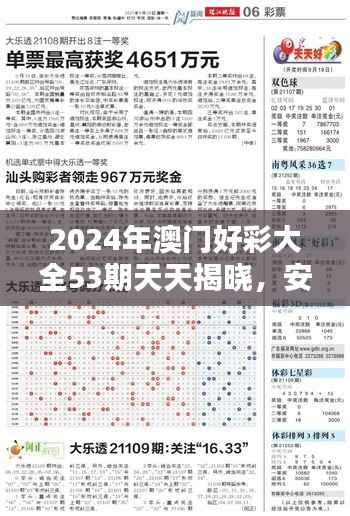 2024年澳门好彩大全53期天天揭晓,安全策略解析及个人版XYN108.25攻略