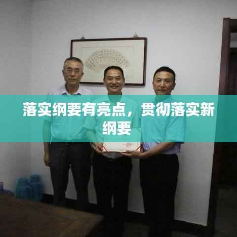 落实纲要有亮点,贯彻落实新纲要