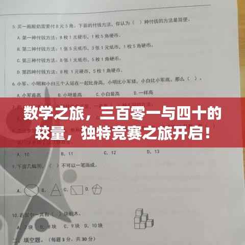 数学之旅,三百零一与四十的较量,独特竞赛之旅开启!