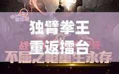 独臂拳王重返擂台,展现不屈战斗精神震撼全场