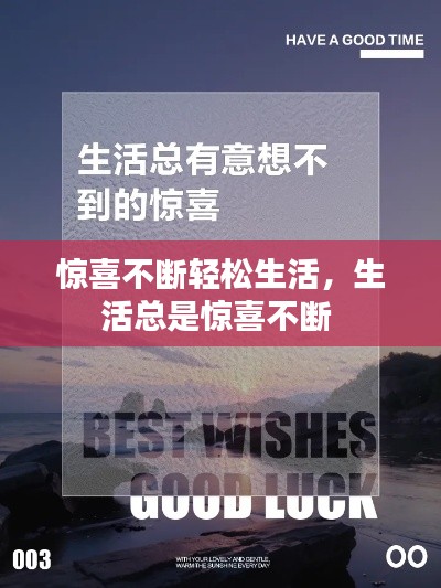 惊喜不断轻松生活,生活总是惊喜不断
